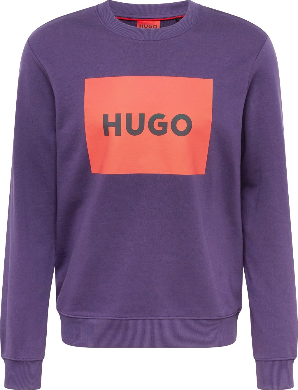 HUGO Mikina 'Duragol' fialkově modrá / červená / černá