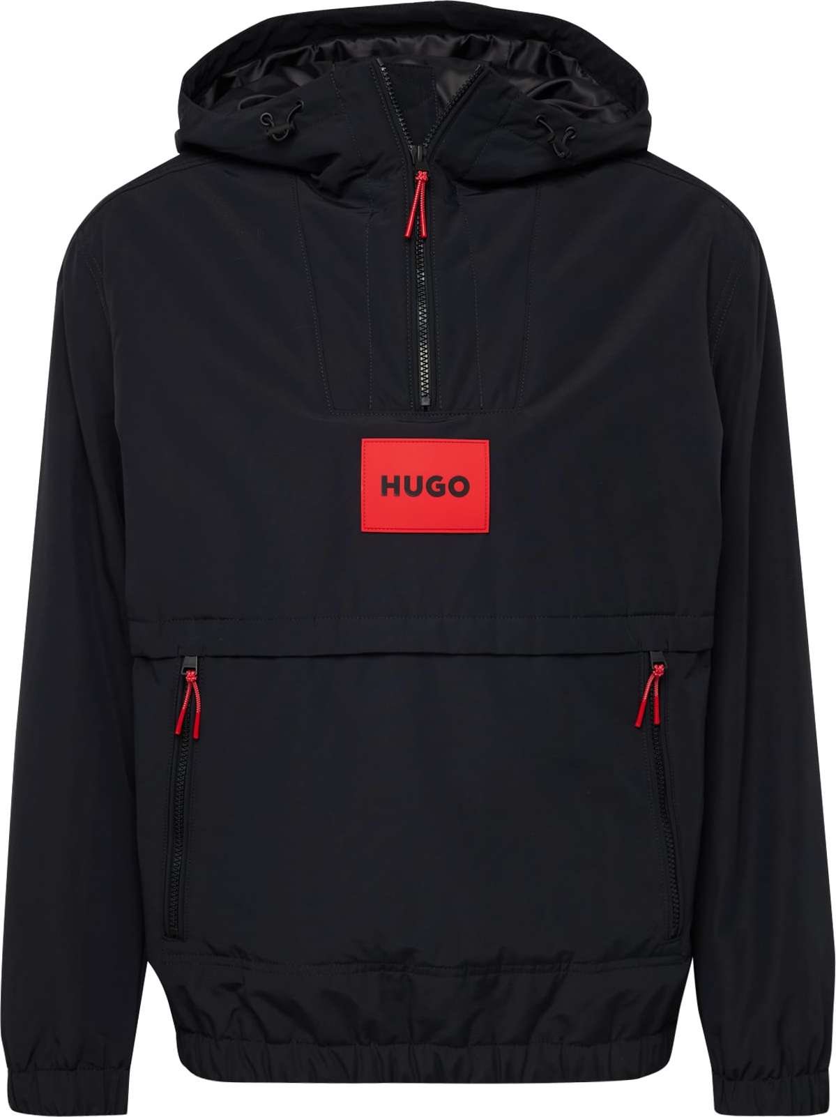 HUGO Přechodná bunda 'Breaker2311' červená / černá