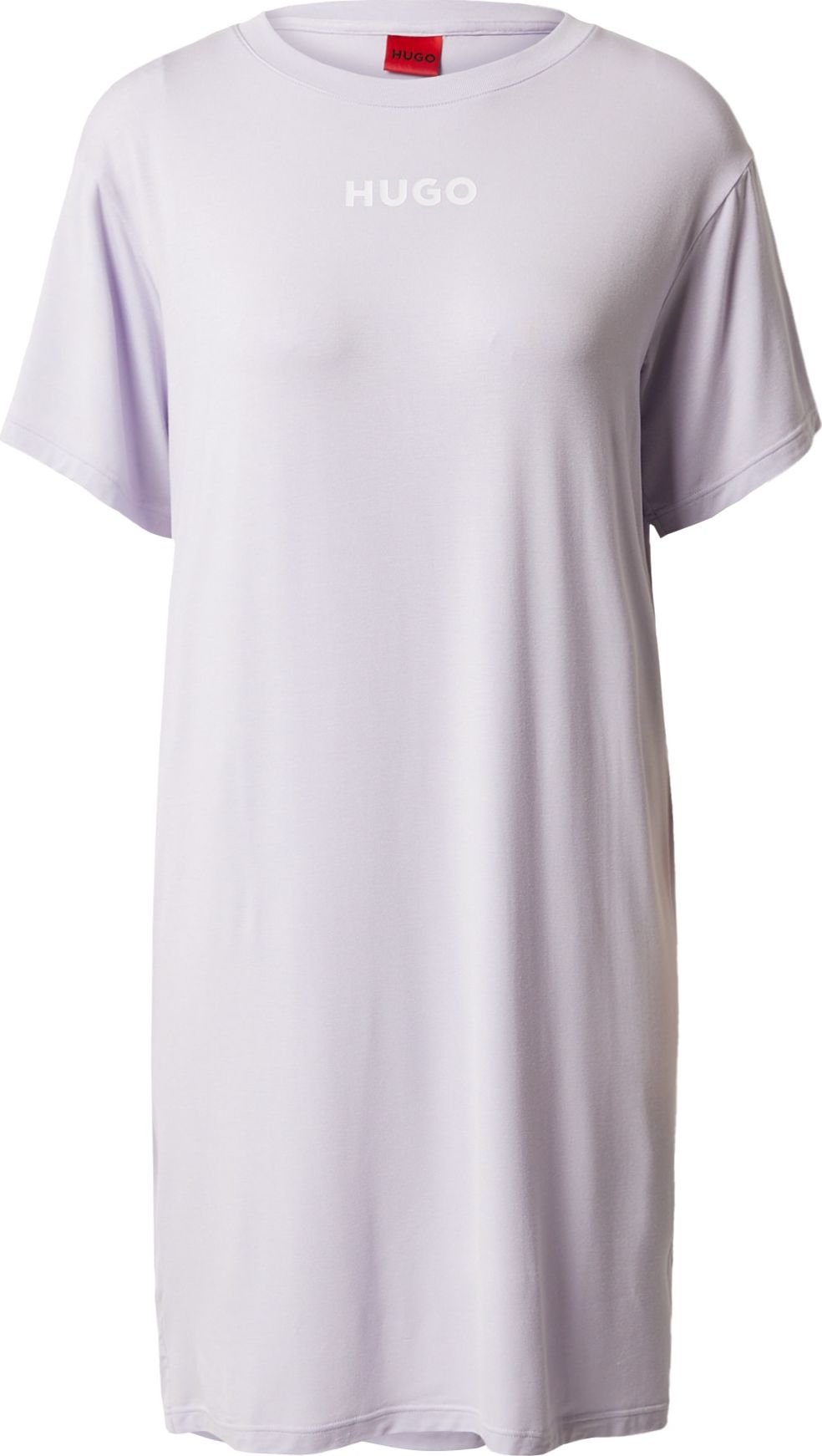 HUGO Tričko na spaní lenvandulová / bílá