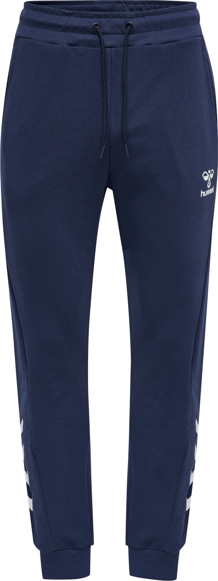 Hummel Sportovní kalhoty námořnická modř / bílá