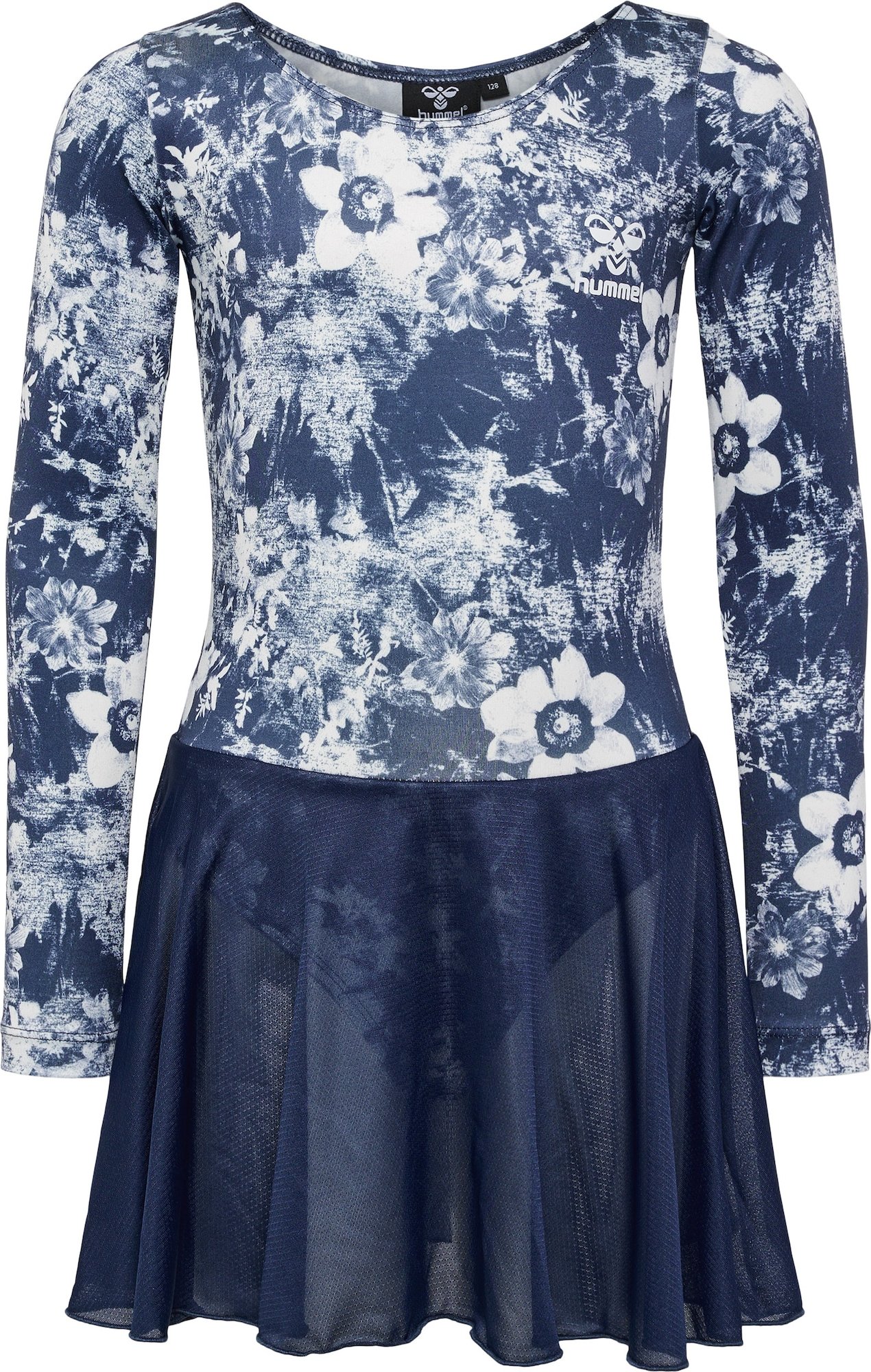 Hummel Sportovní šaty 'FREJA' marine modrá / bílá