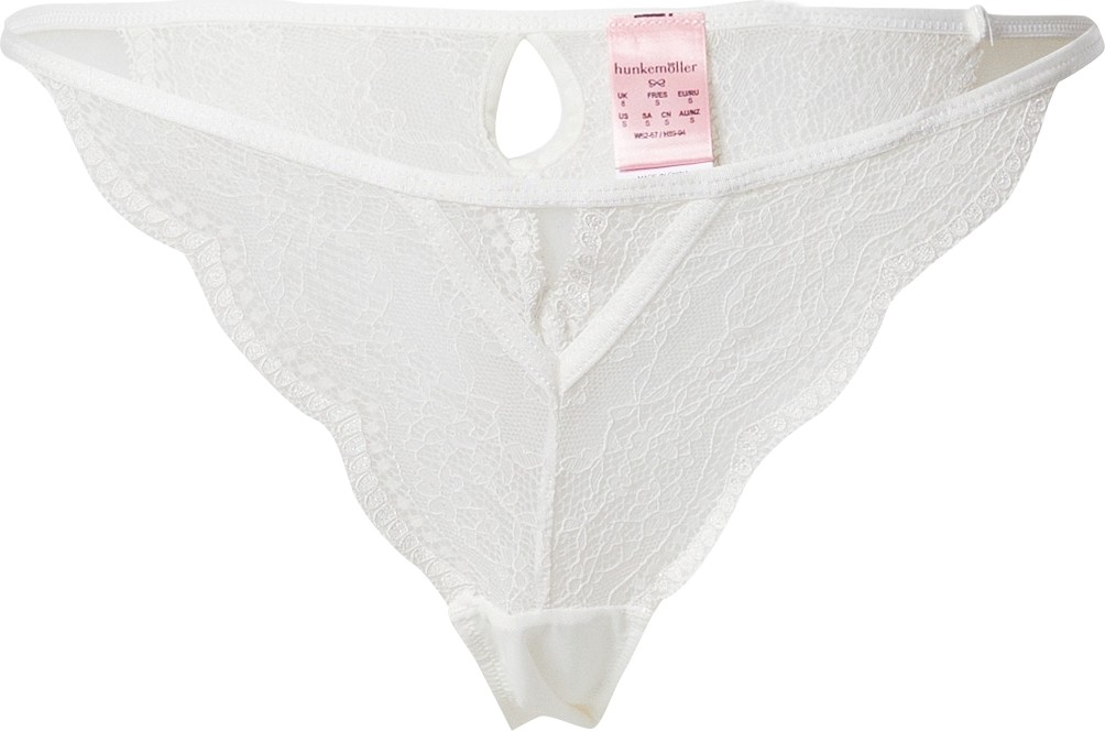 Hunkemöller Kalhotky 'Isabelle' bílá