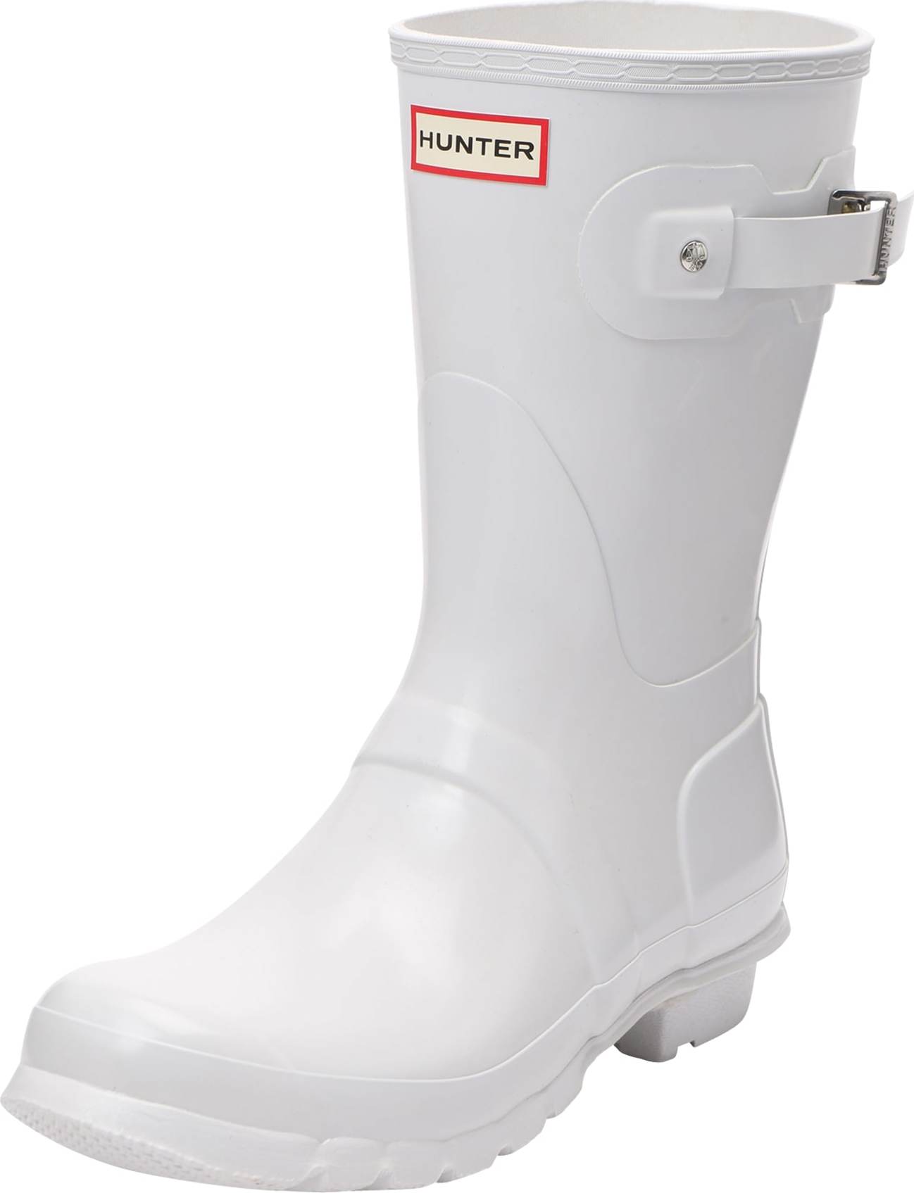 HUNTER Holínky červená / černá / bílá / offwhite