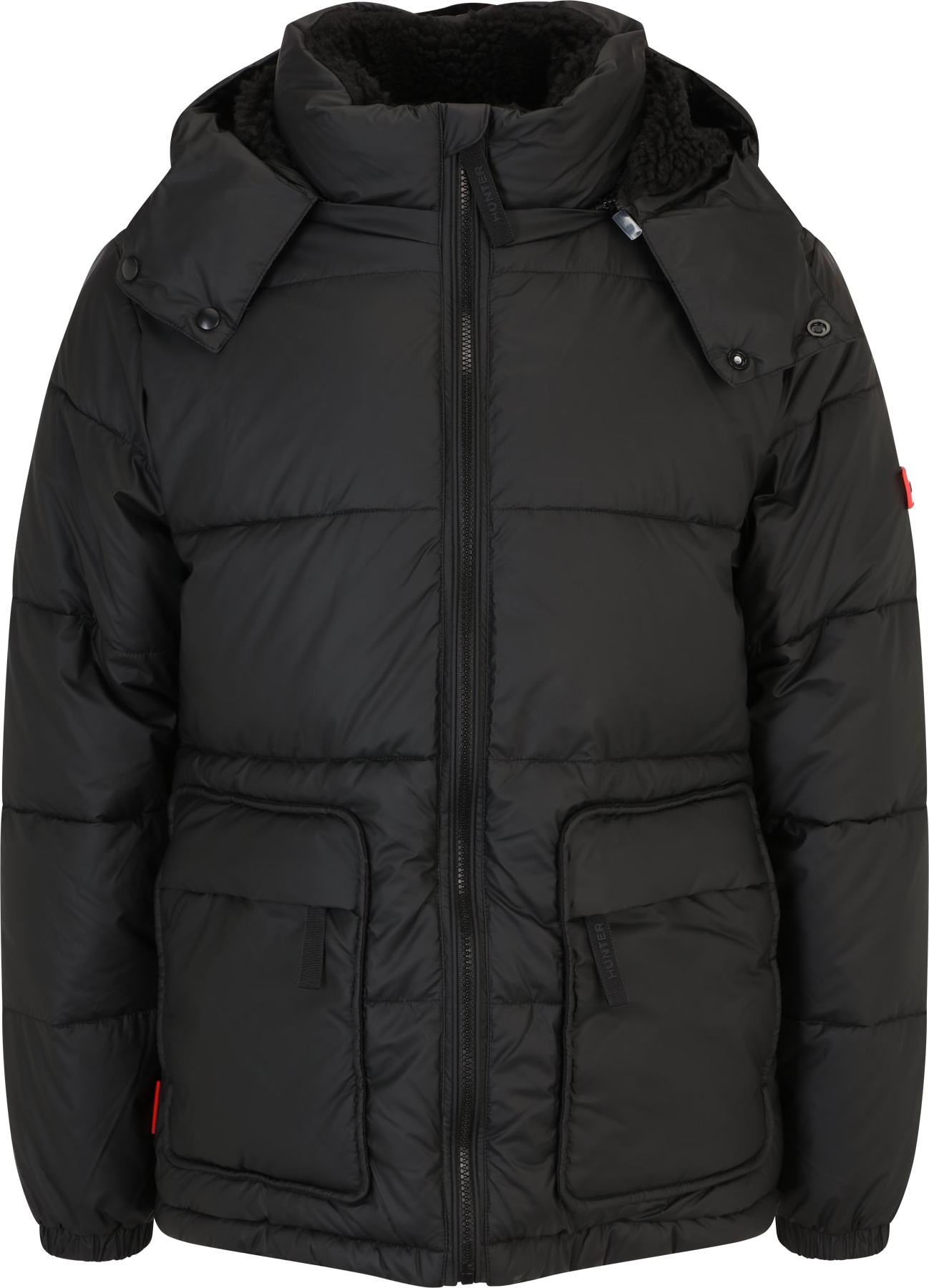 HUNTER Zimní bunda 'Intrepid' béžová / červená / černá