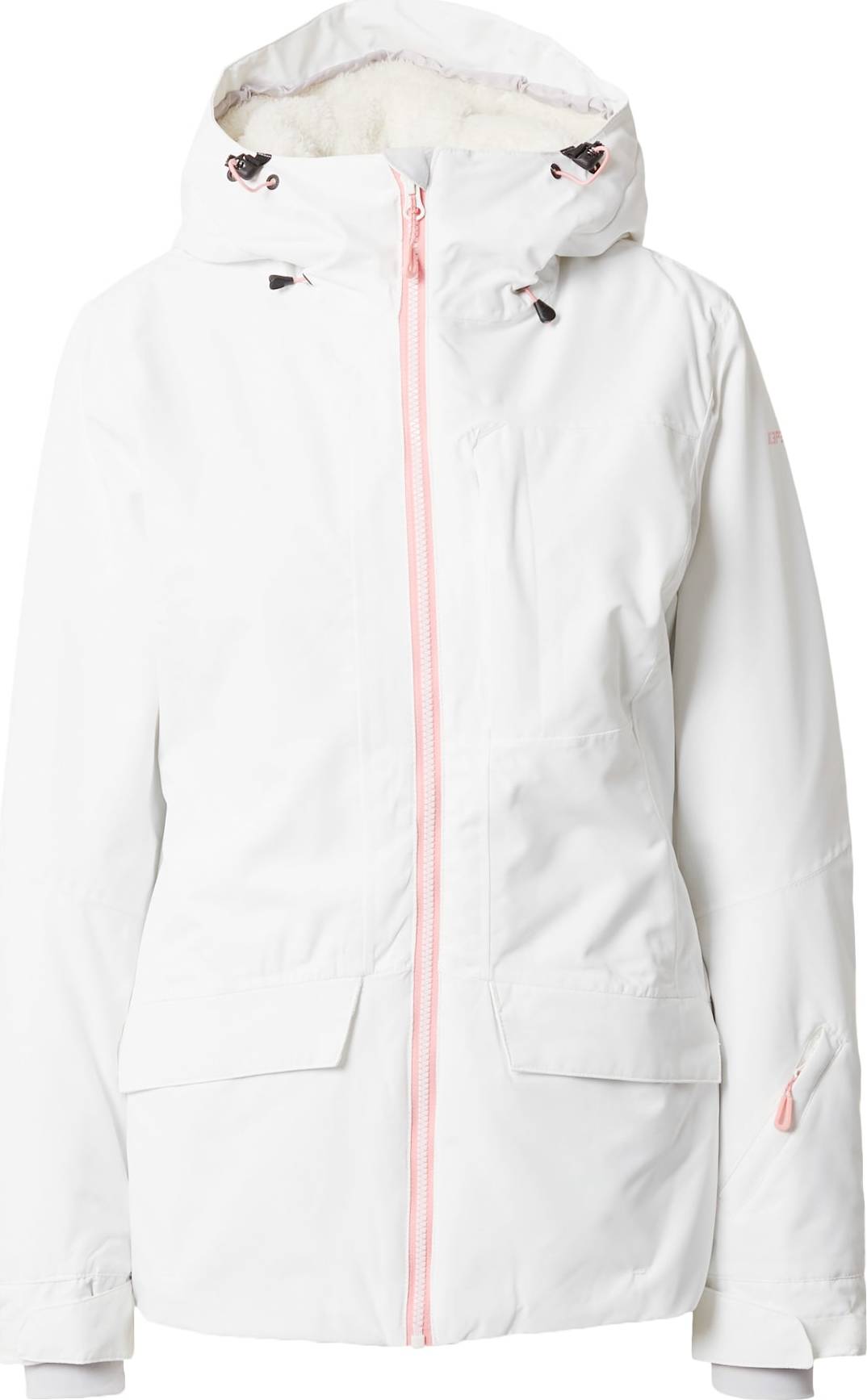 ICEPEAK Outdoorová bunda 'CATHAY' růžová / bílá