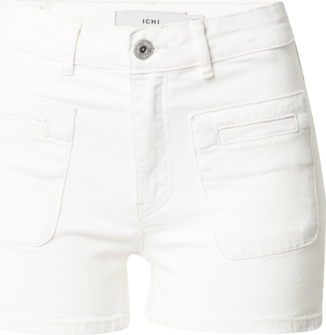 ICHI Džíny 'ZIGGY' bílá džínovina