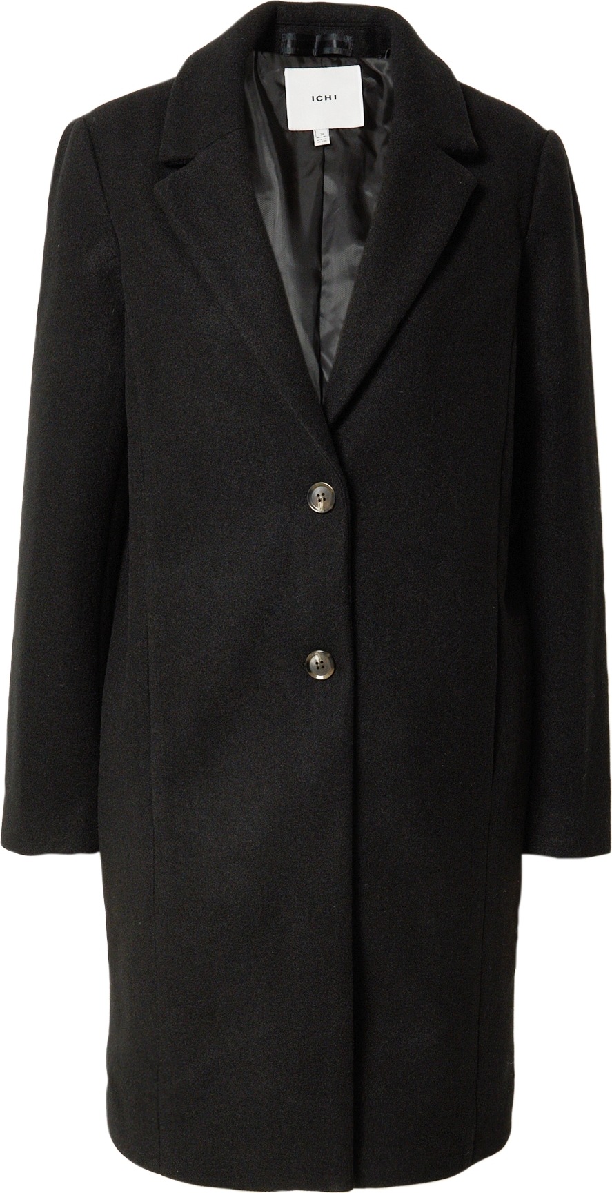 ICHI Přechodný kabát 'Jannet' černá