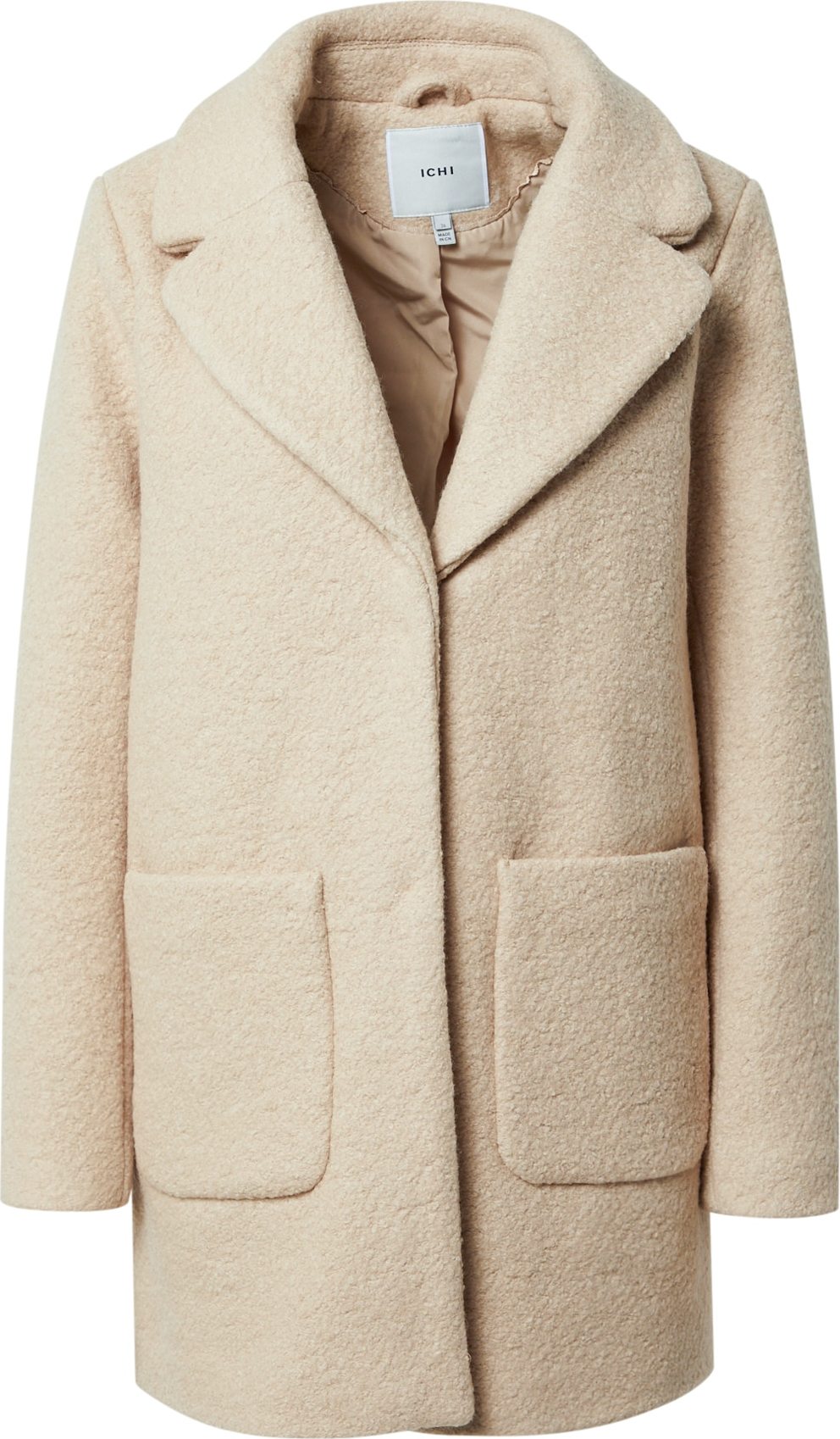 ICHI Přechodný kabát písková