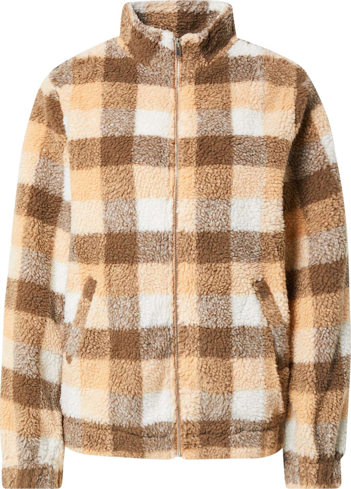 In The Style Přechodná bunda 'CARYS WHITTAKER' béžová / písková / hnědá / bílá