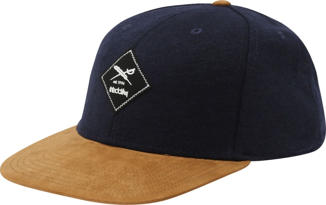 Iriedaily Kšiltovka 'Jugga' noční modrá / hořčicová / bílá