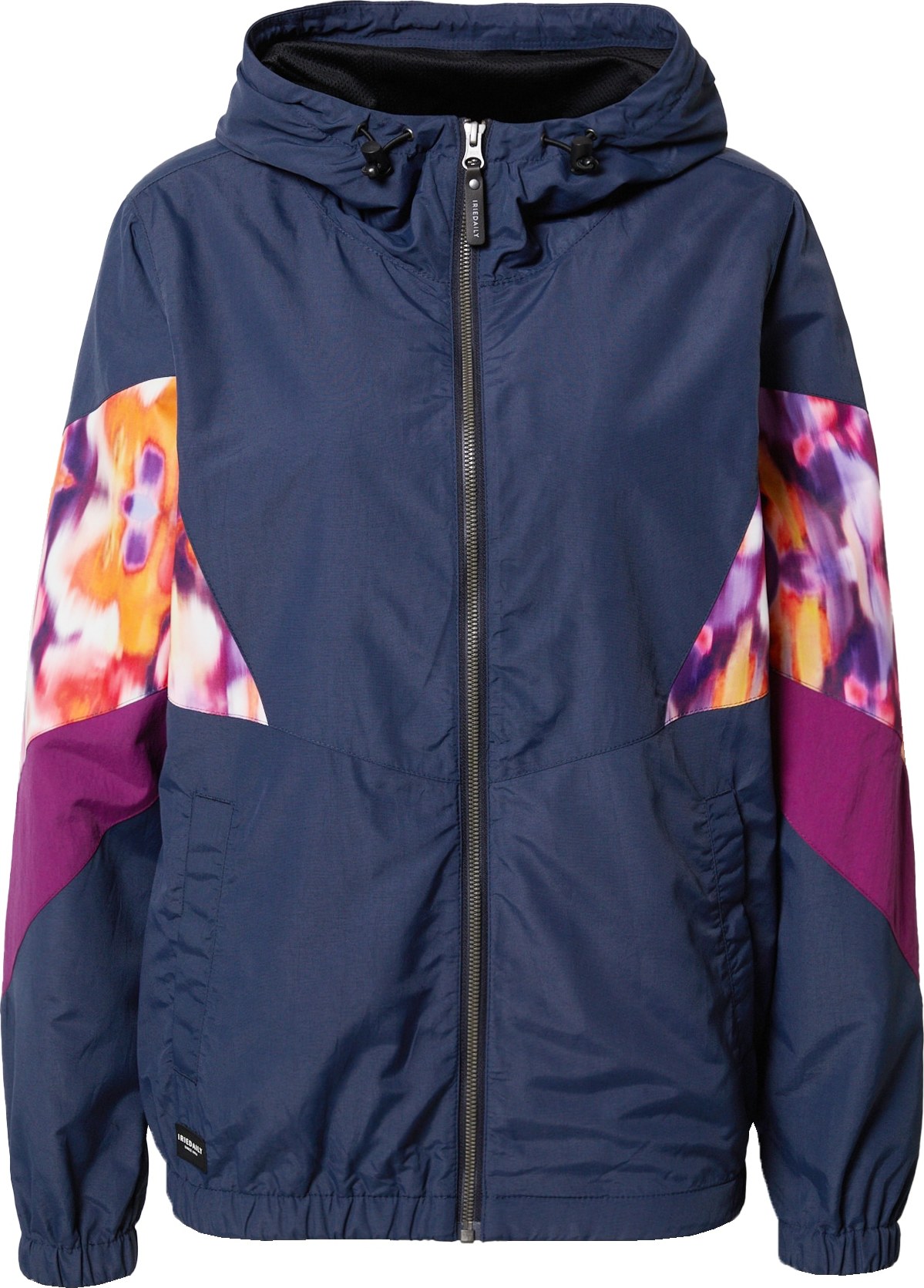 Iriedaily Přechodná bunda 'Streetz' marine modrá / mix barev