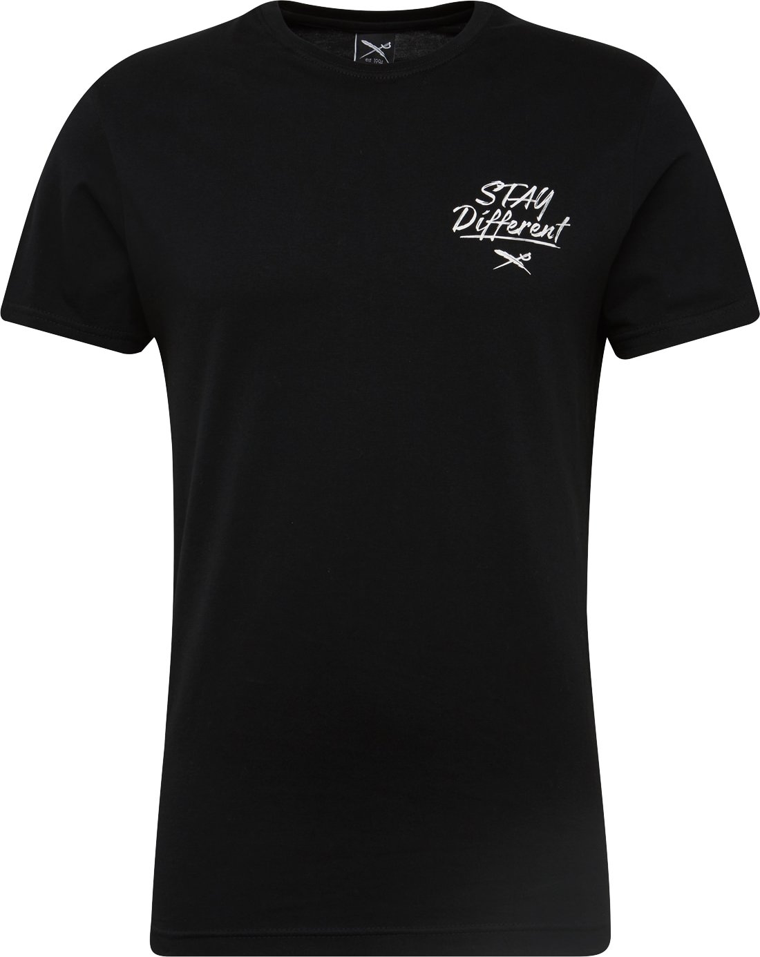 Iriedaily Tričko 'Bye Bye Cat' mix barev / černá