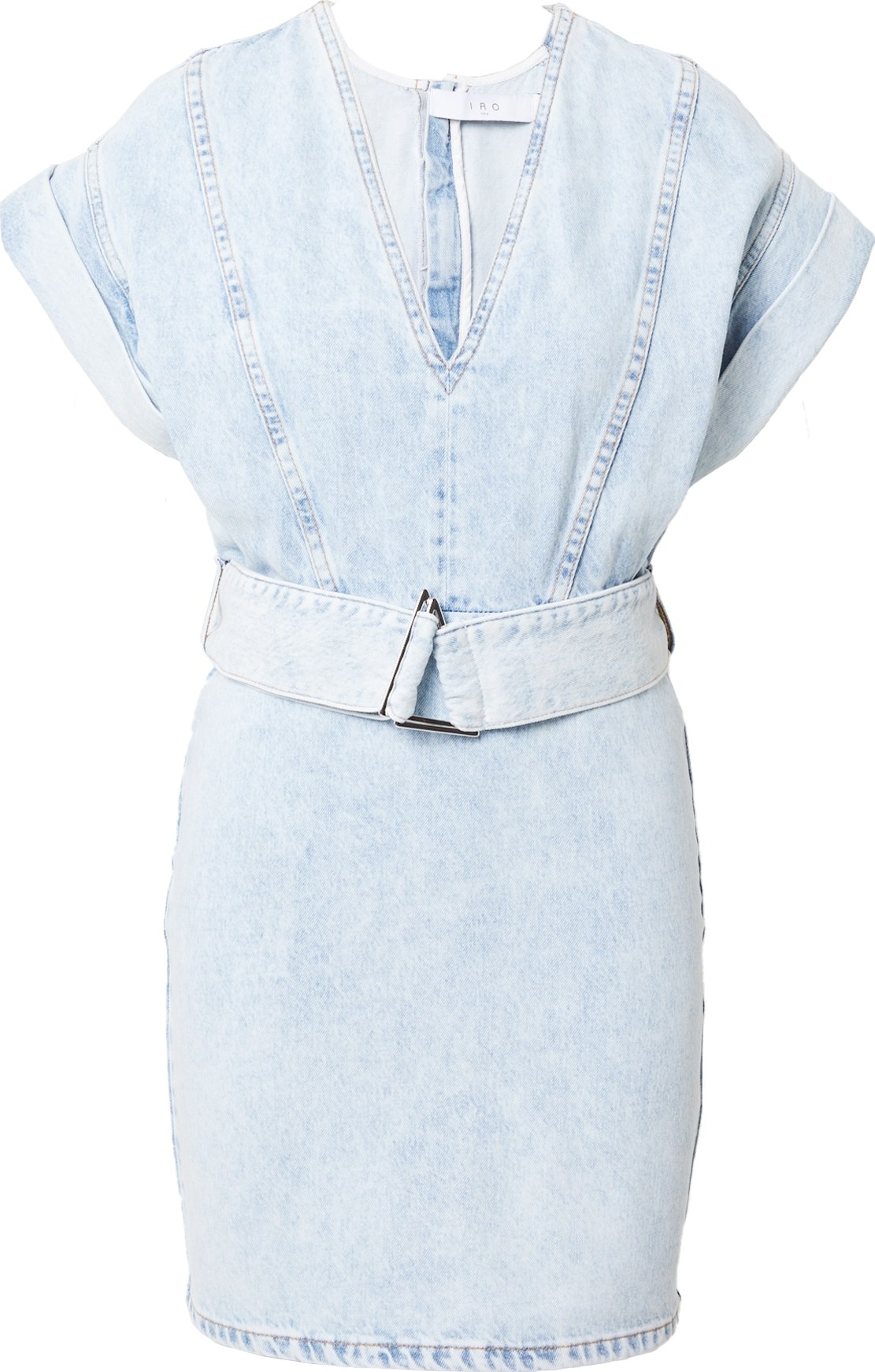 IRO Šaty 'PAULEEN' světlemodrá