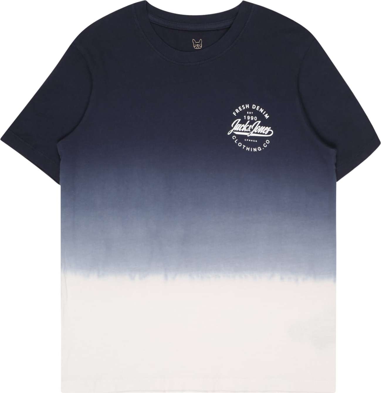 Jack & Jones Junior Tričko 'Tarif' námořnická modř / bílá