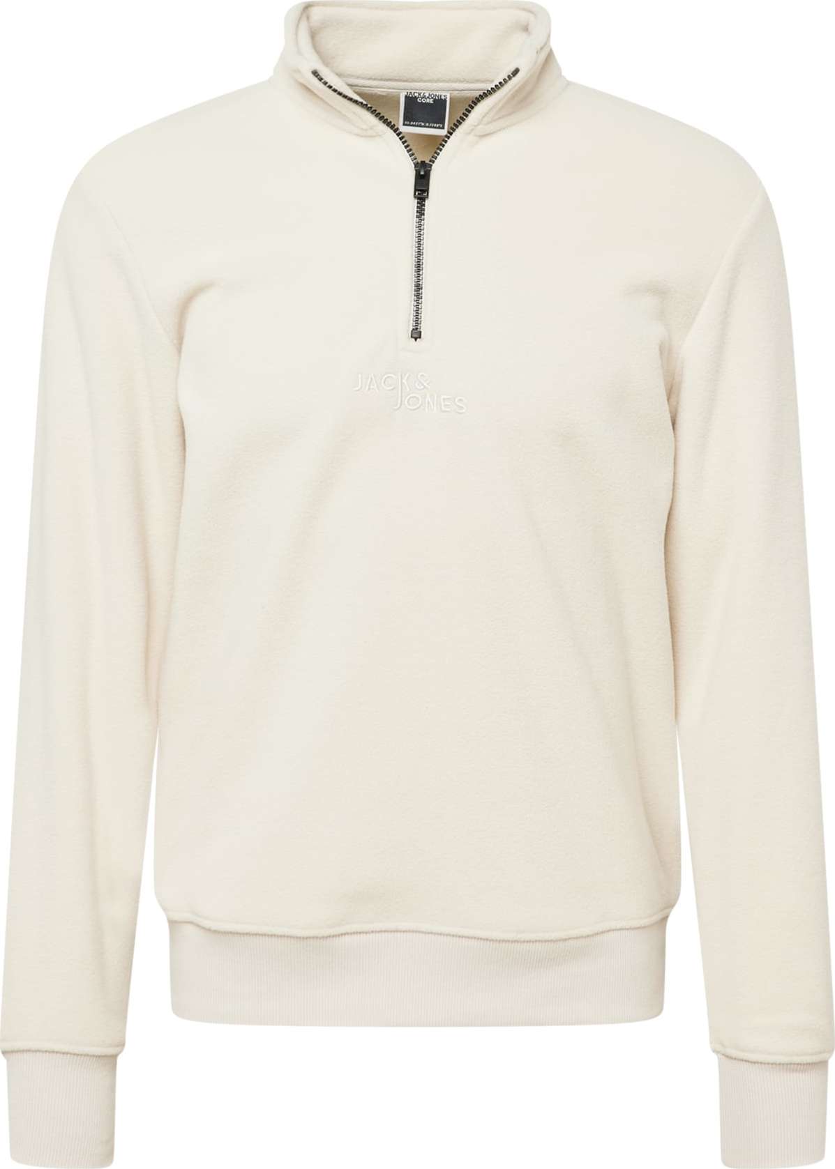 JACK & JONES Mikina 'FRIDAY' béžová