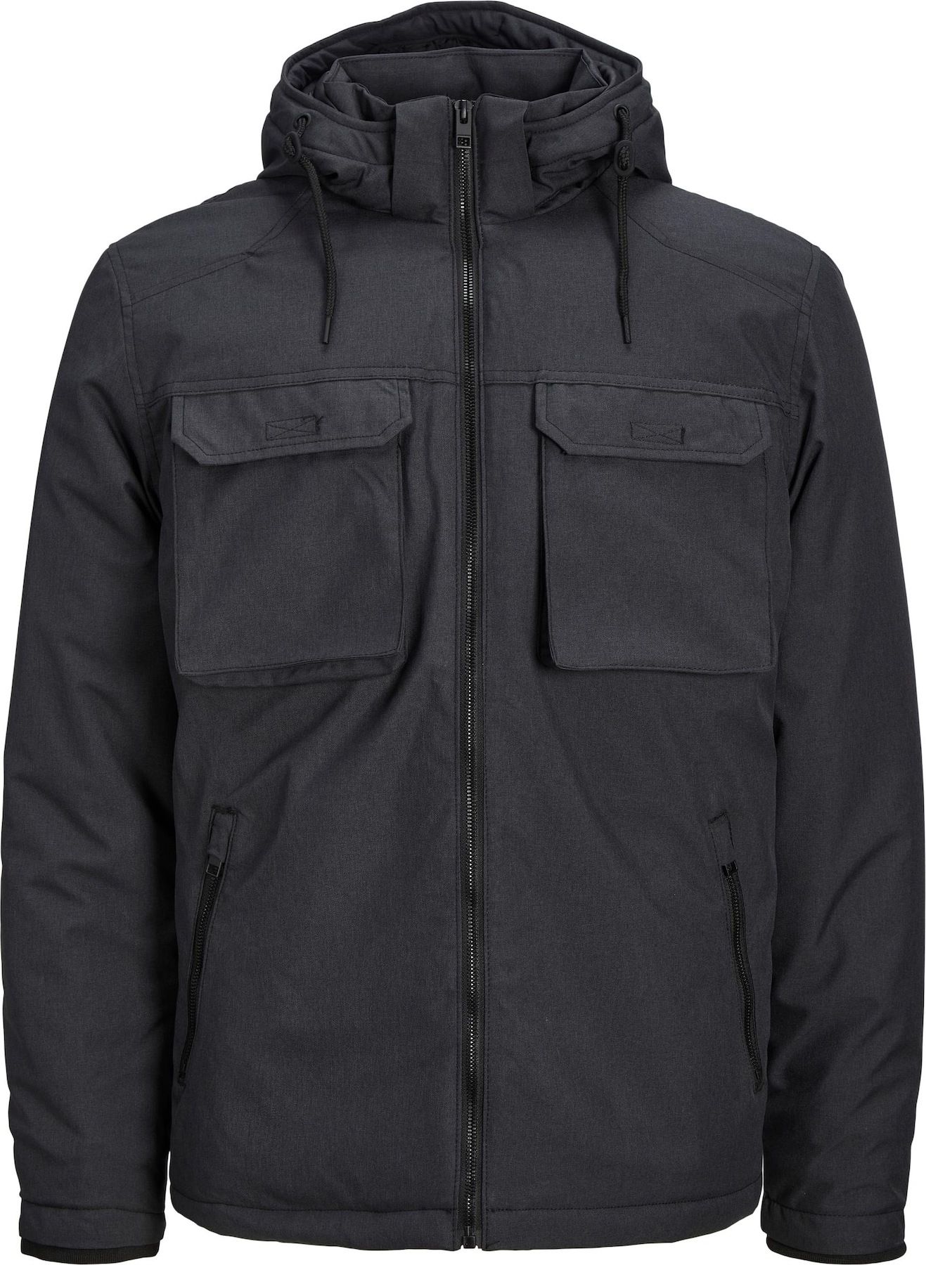 JACK & JONES Přechodná bunda 'AXE' černá