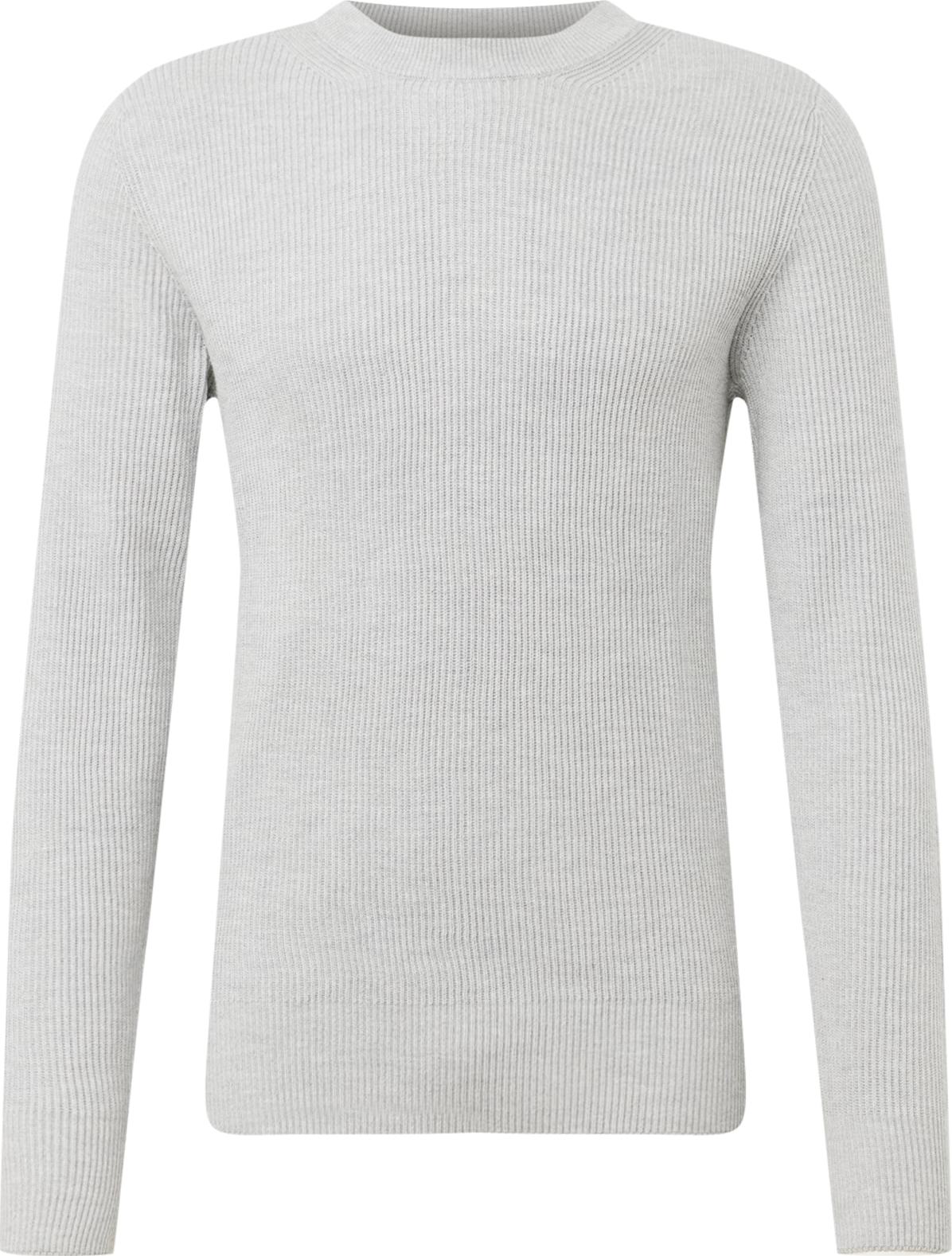 JACK & JONES Svetr 'PERFECT' světle šedá