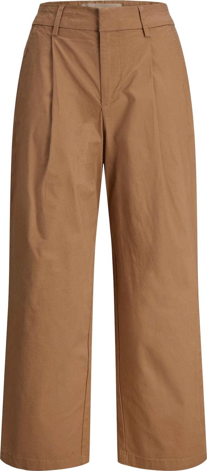 JJXX Kalhoty se sklady v pase 'IDA' hnědá