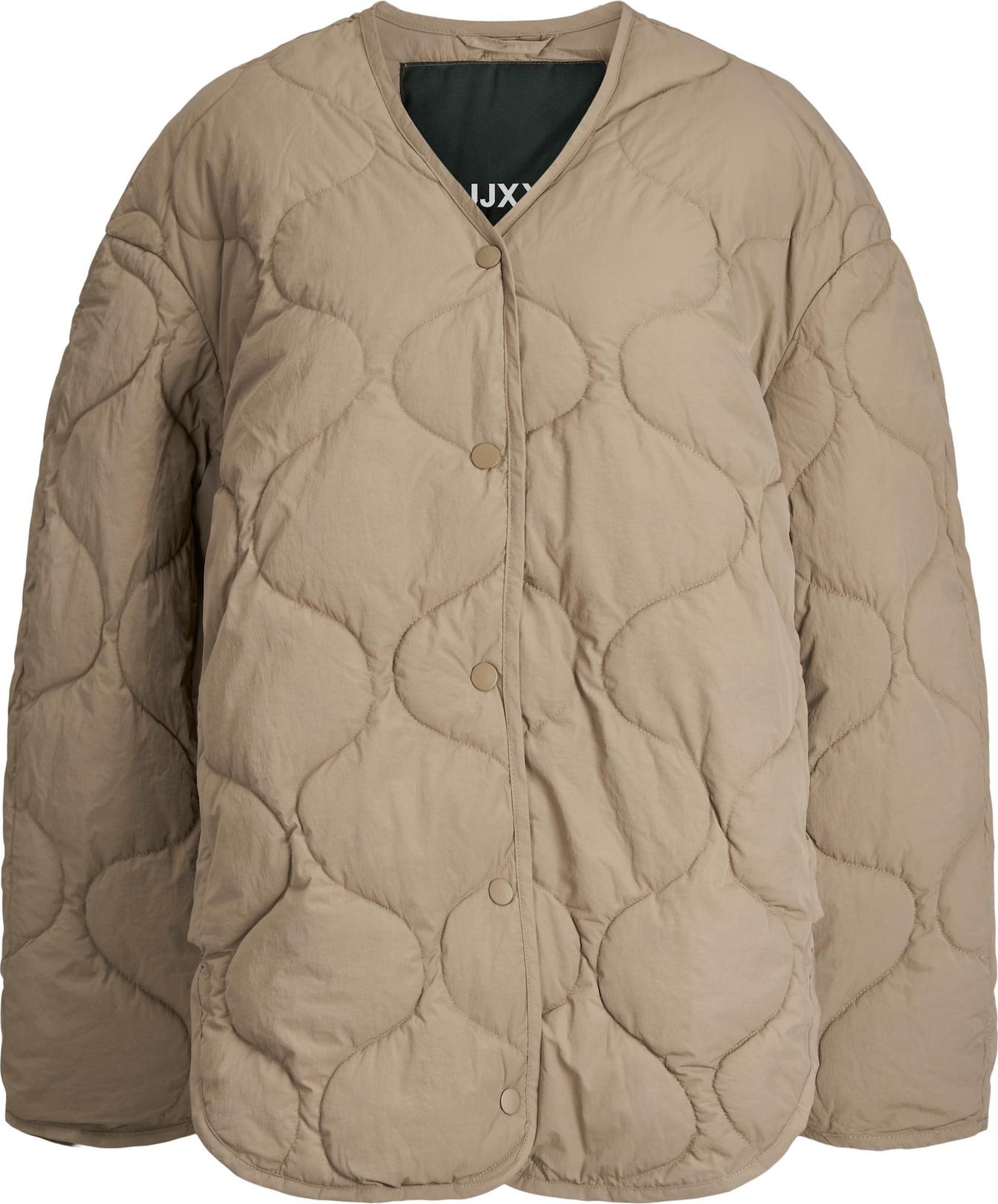 JJXX Přechodná bunda světle hnědá