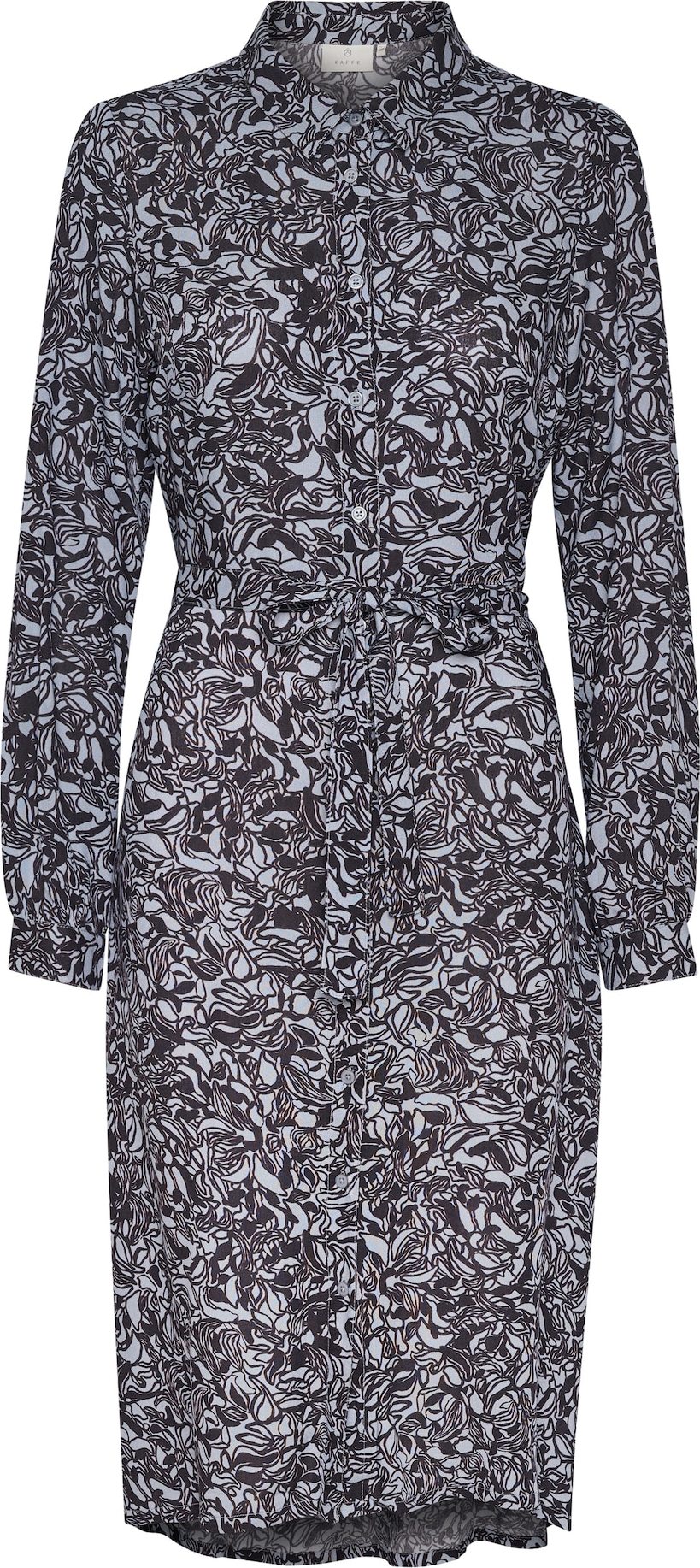 Kaffe Košilové šaty 'Bermma' modrá / černá