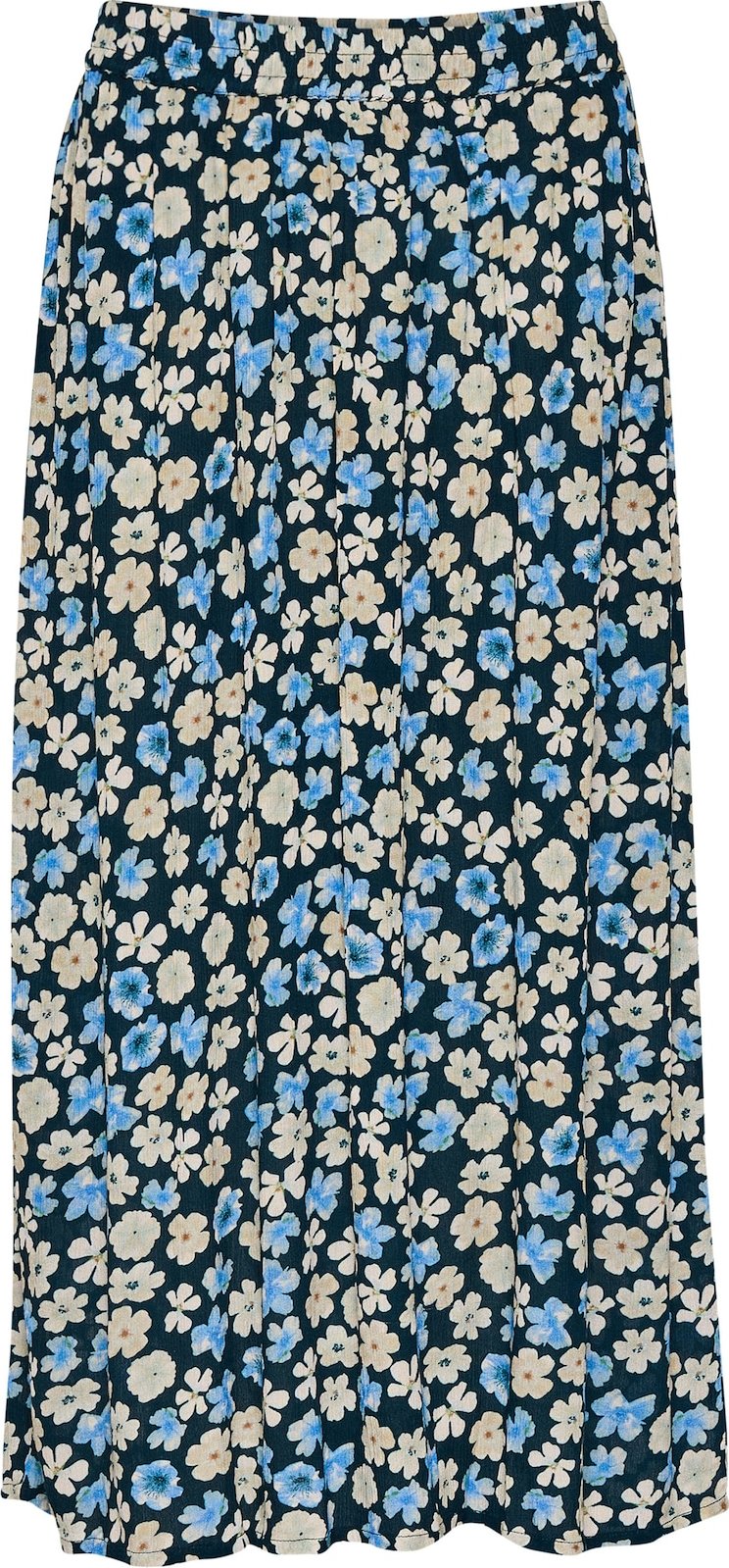 Kaffe Sukně 'Atara' světle béžová / modrá / noční modrá / světle hnědá / bílá