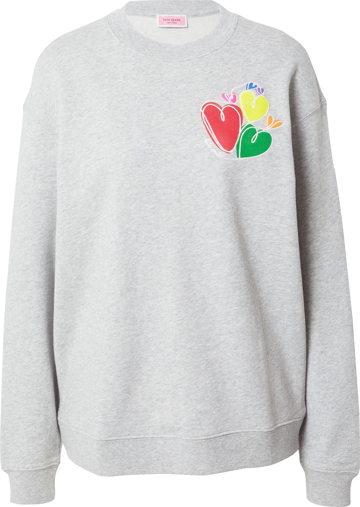 Kate Spade Mikina žlutá / šedá / zelená / červená / bílá