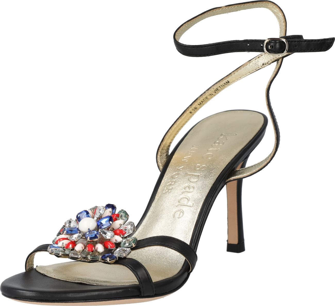 Kate Spade Páskové sandály 'JADA' modrá / červená / černá / bílá