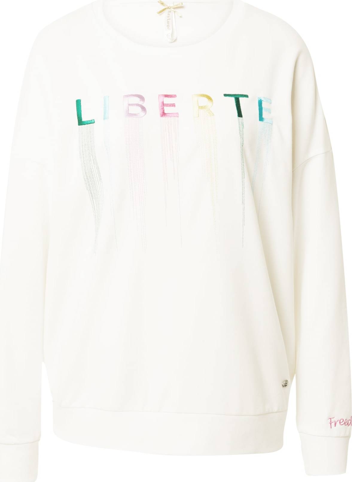 Key Largo Mikina mix barev / bílá