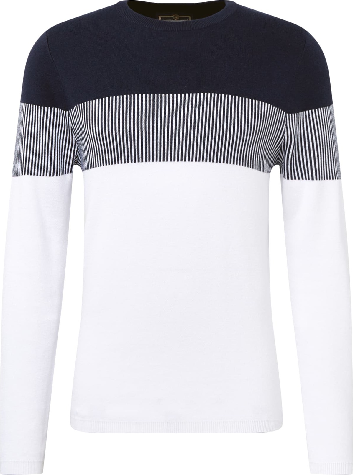 Key Largo Svetr 'TOMMI' námořnická modř / bílá