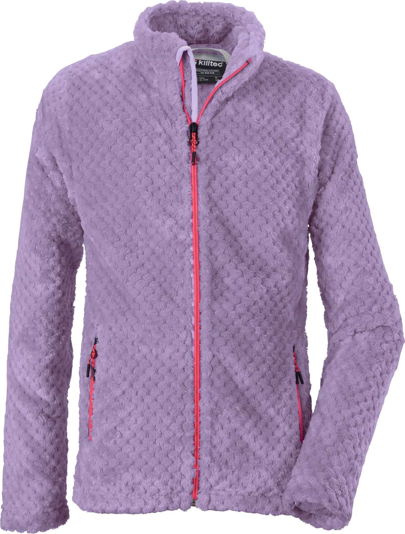 KILLTEC Funkční flísová bunda světle fialová / pitaya