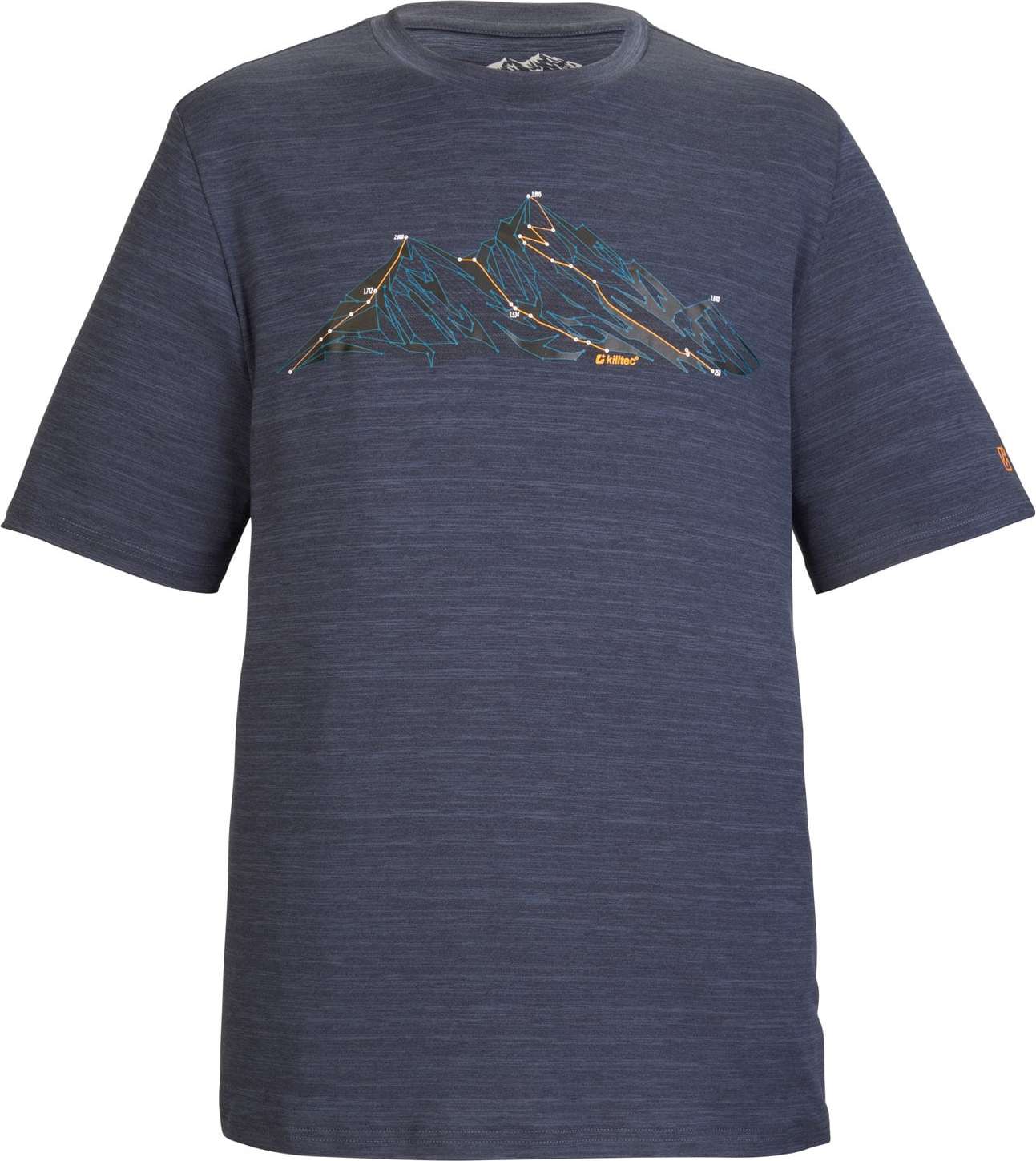 KILLTEC Funkční tričko námořnická modř / mix barev