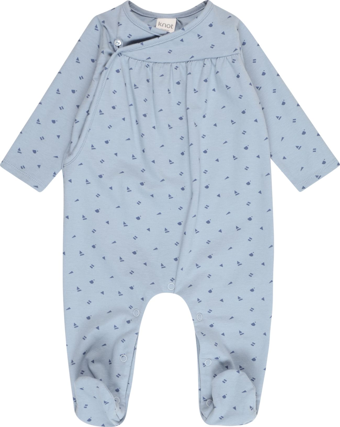 KNOT Overal 'Avery' marine modrá / světlemodrá