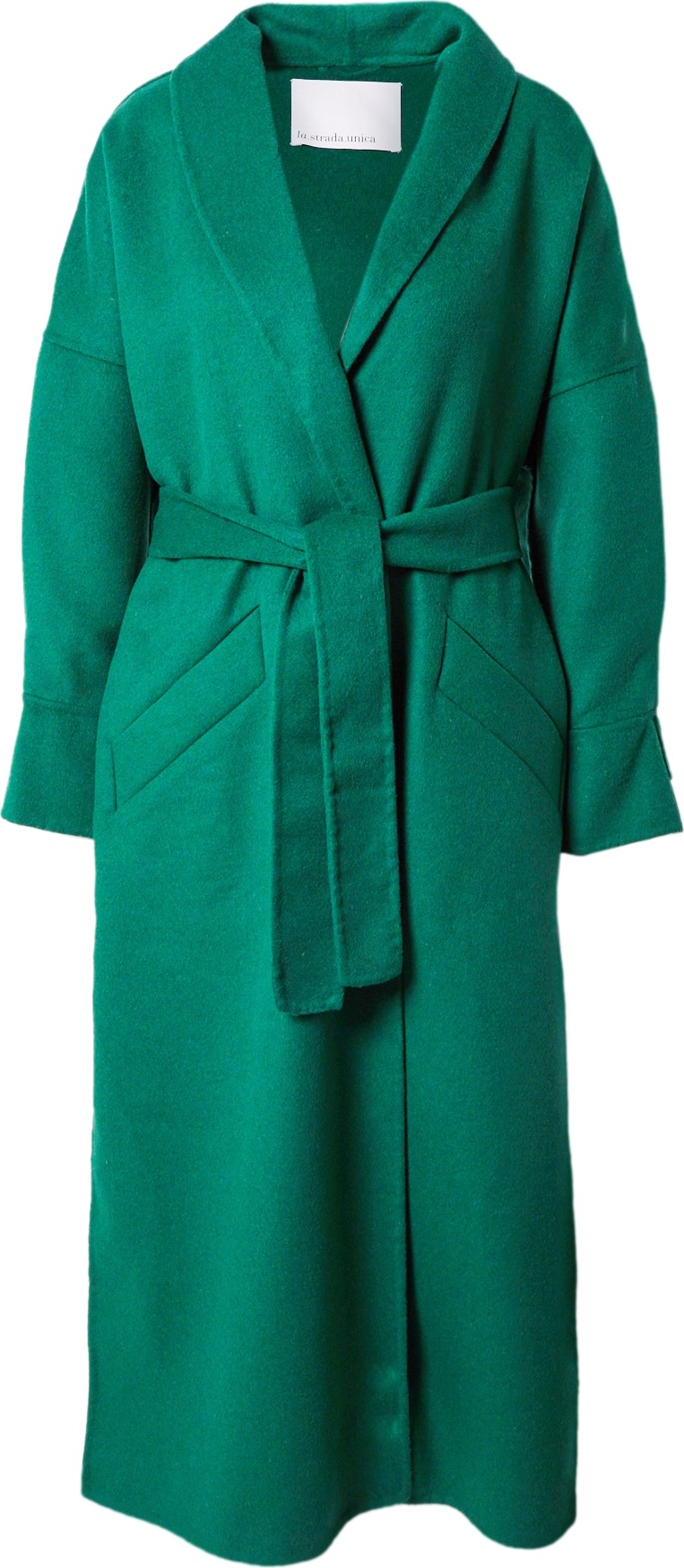 LA STRADA UNICA Přechodný kabát 'CALUSO' smaragdová