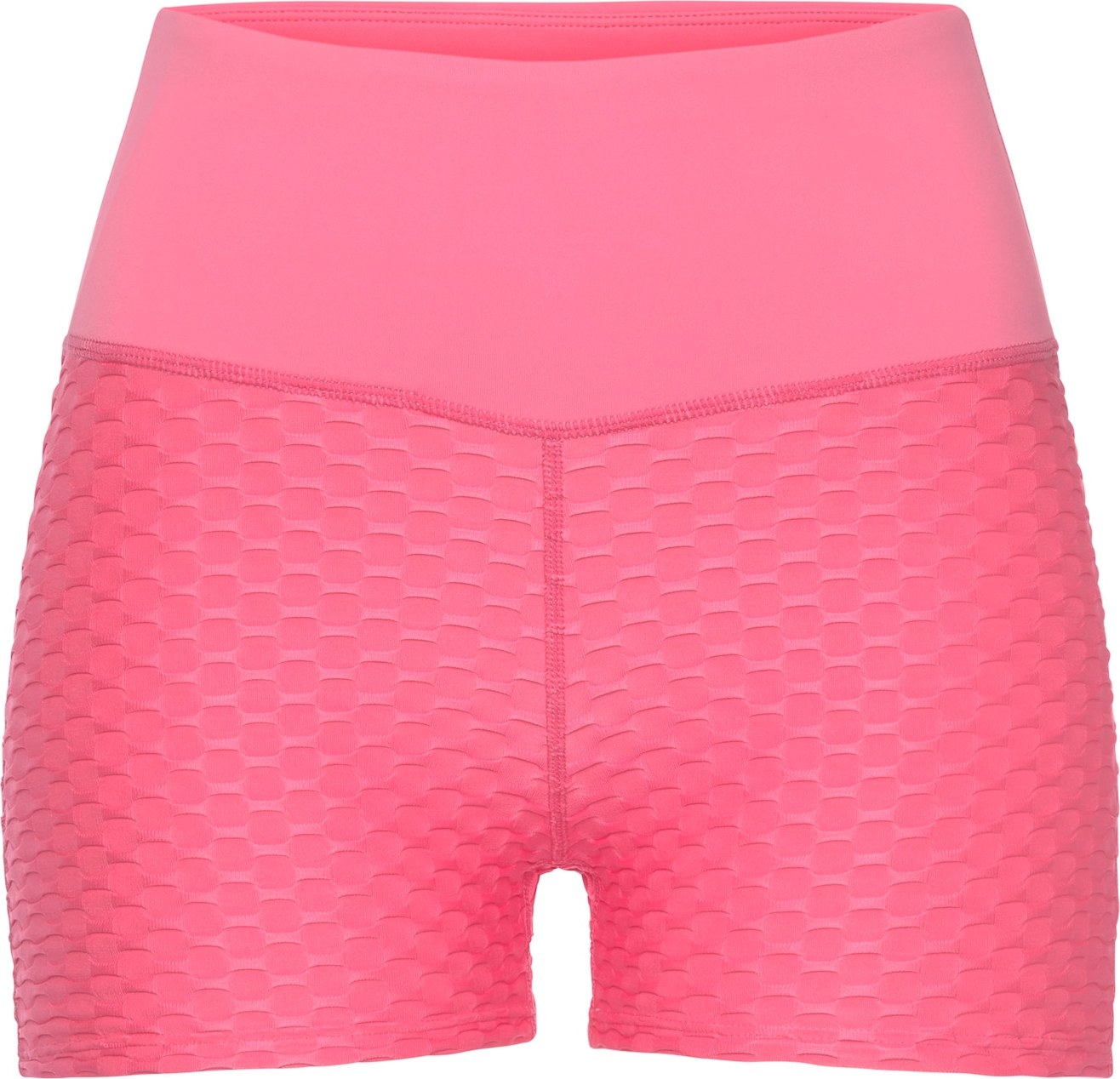 BENCH Sportovní kalhoty světle růžová / černá / bílá