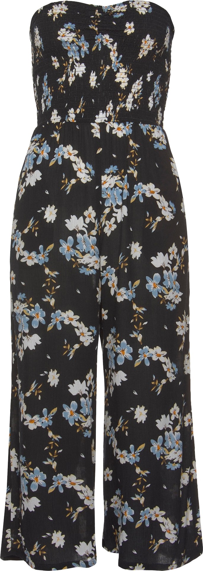 LASCANA Overal světlemodrá / oranžová / černá