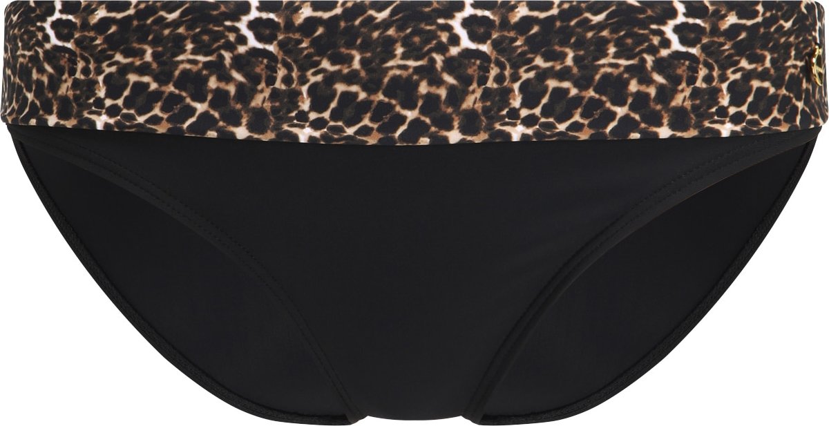 LASCANA Spodní díl plavek hnědá / žlutá / černá