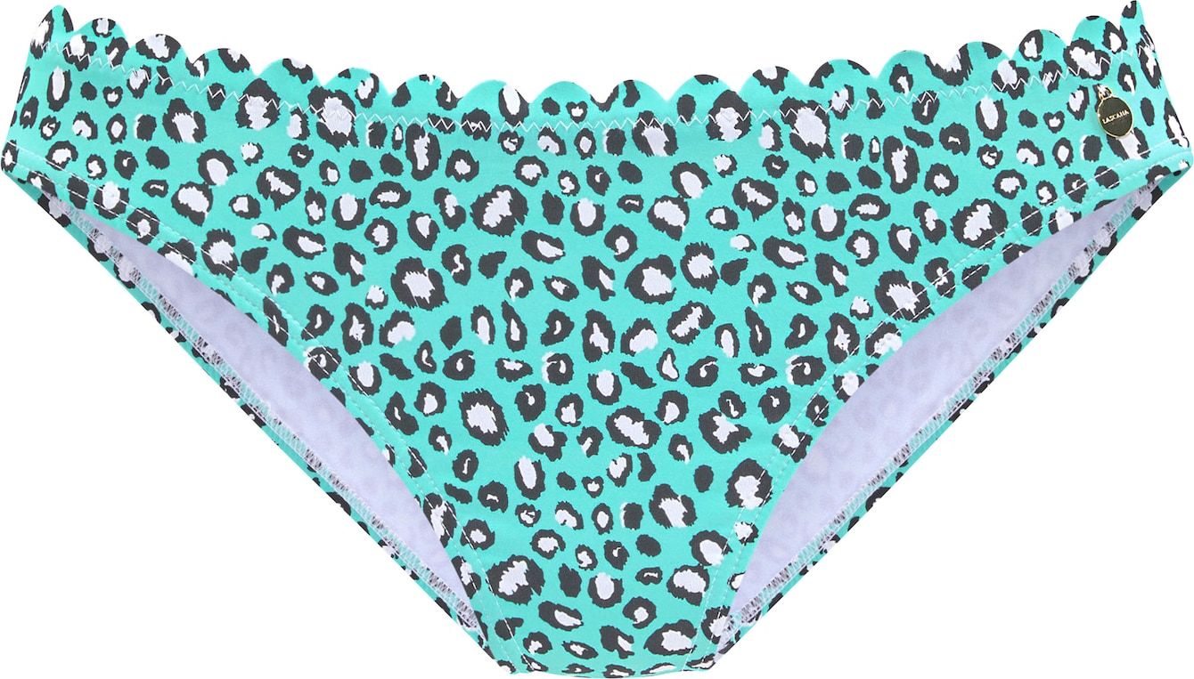 LASCANA Spodní díl plavek modrá / černá / bílá