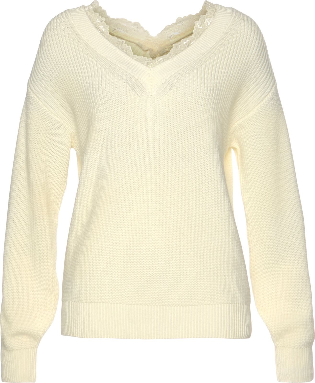 LASCANA Svetr světle žlutá