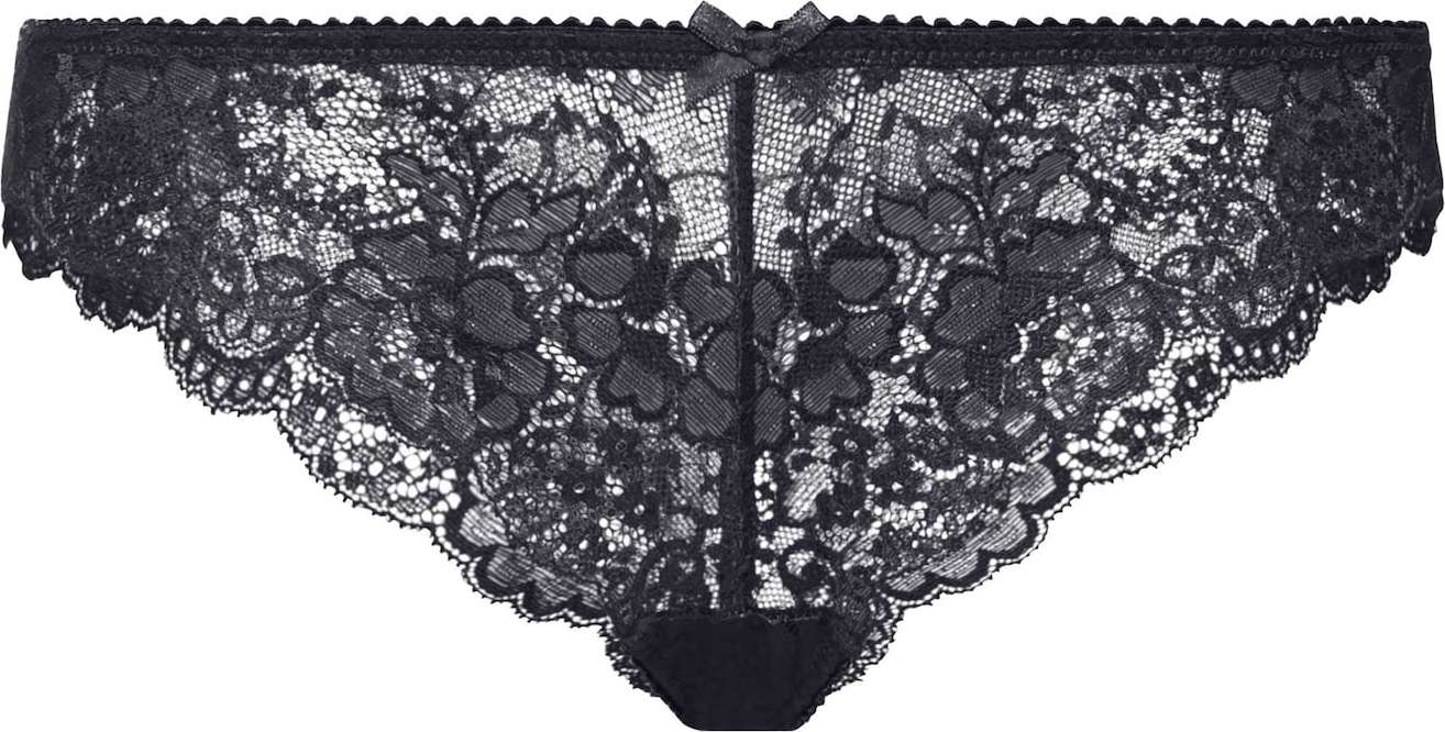 LASCANA Tanga antracitová