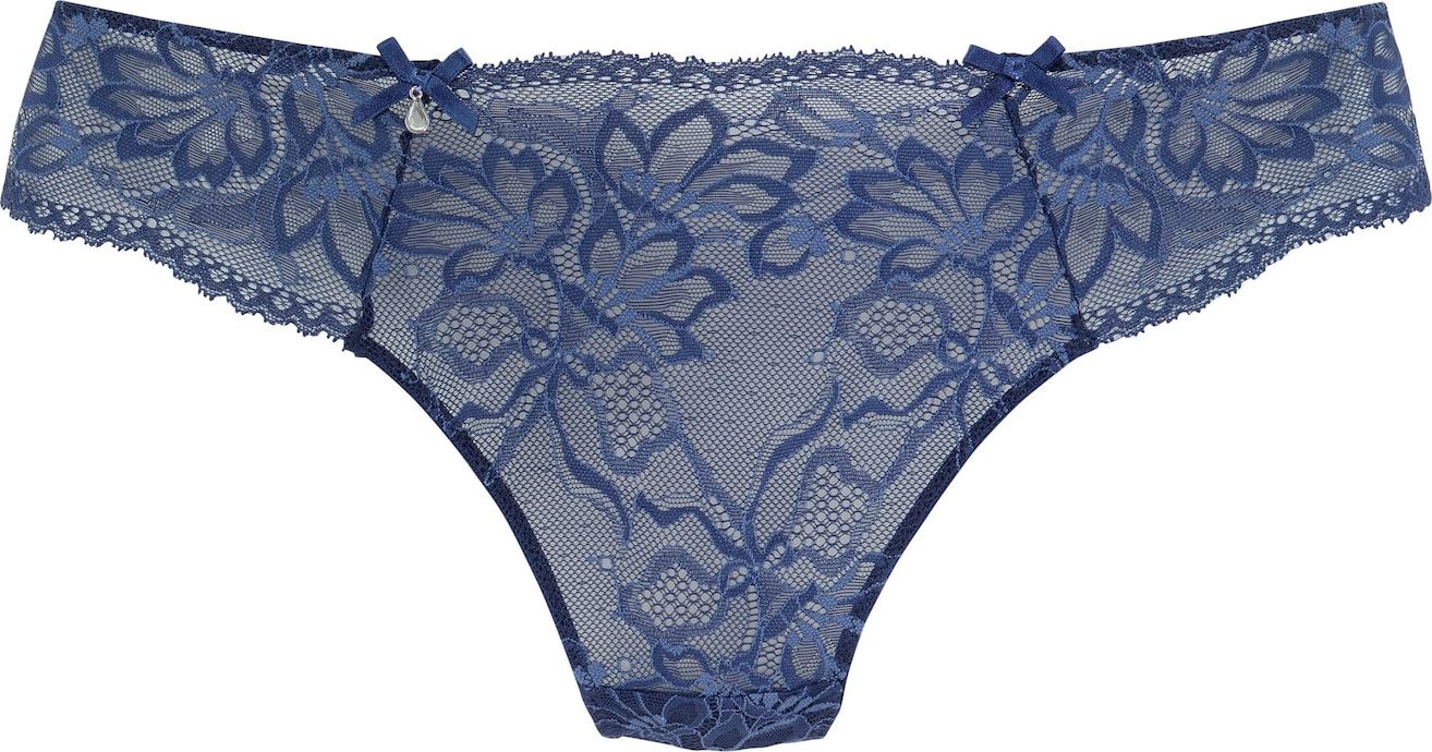 LASCANA Tanga modrá / marine modrá