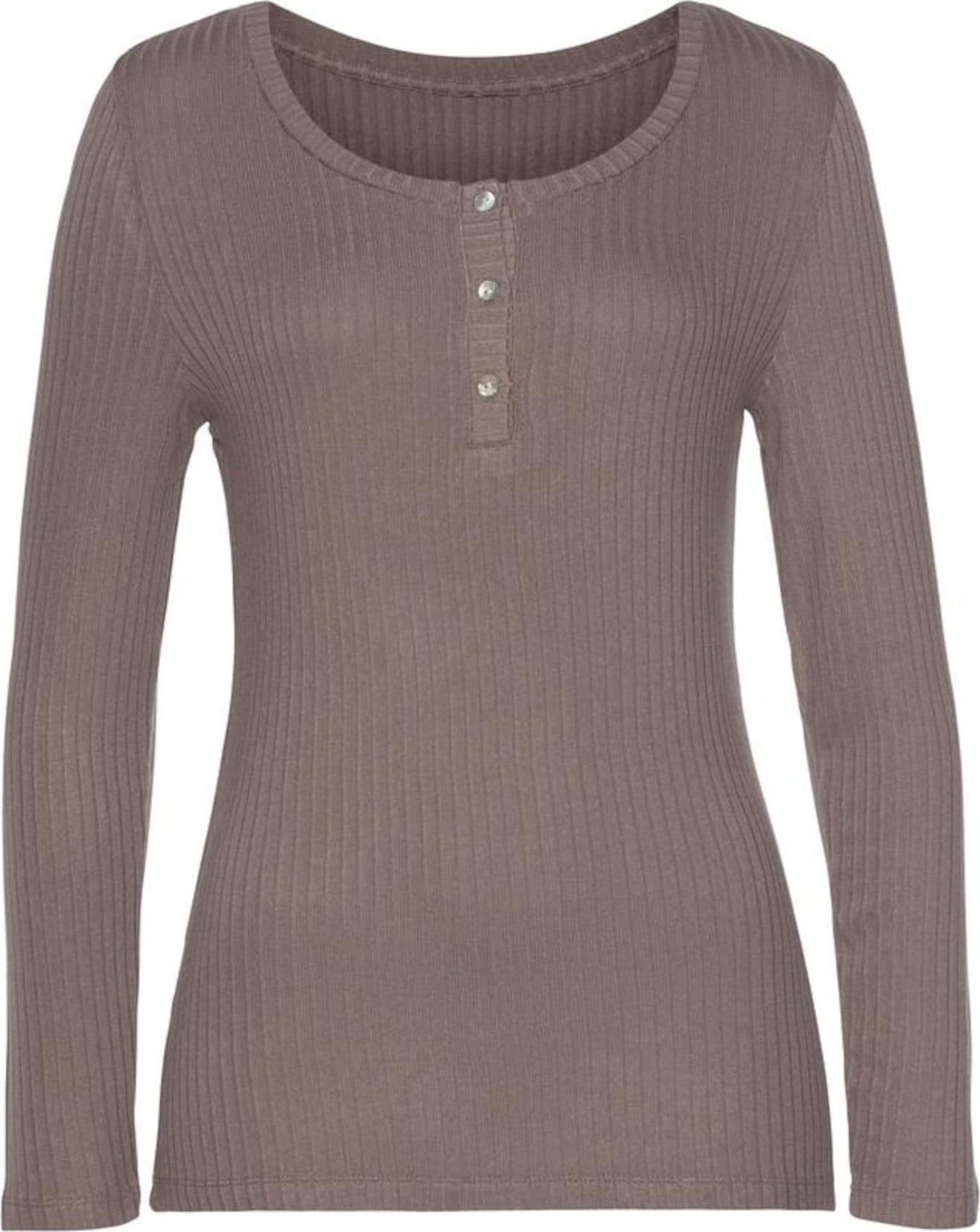 LASCANA Tričko hnědá