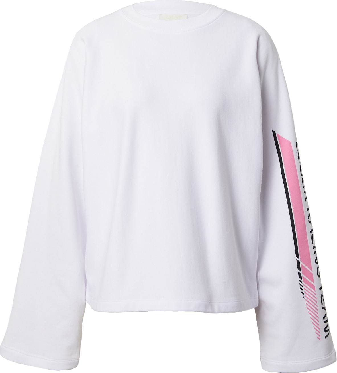 LeGer by Lena Gercke Mikina 'Lola' růžová / černá / bílá