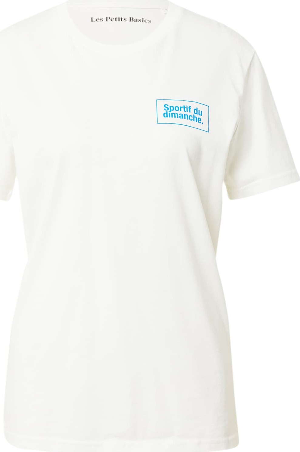 Les Petits Basics Tričko modrá / bílá