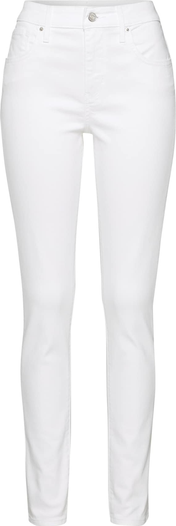 LEVI'S Džíny '721 HIGH RISE SKINNY NEUTRALS' bílá