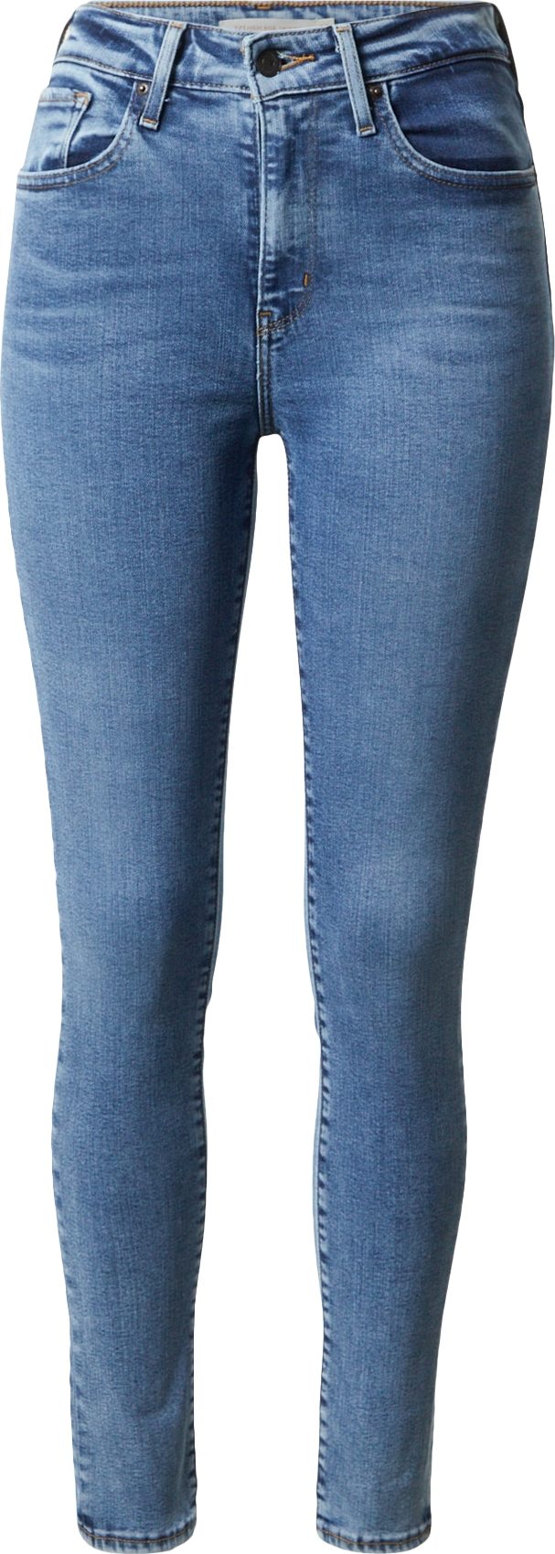 LEVI'S Džíny '721 HIGH RISE SKINNY' kouřově modrá