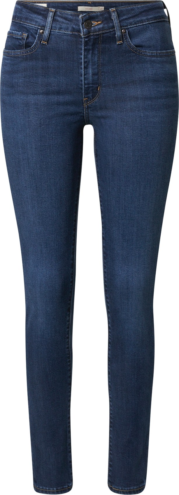 LEVI'S Džíny '711 SKINNY DARK INDIGO - FLAT FINISH' tmavě modrá