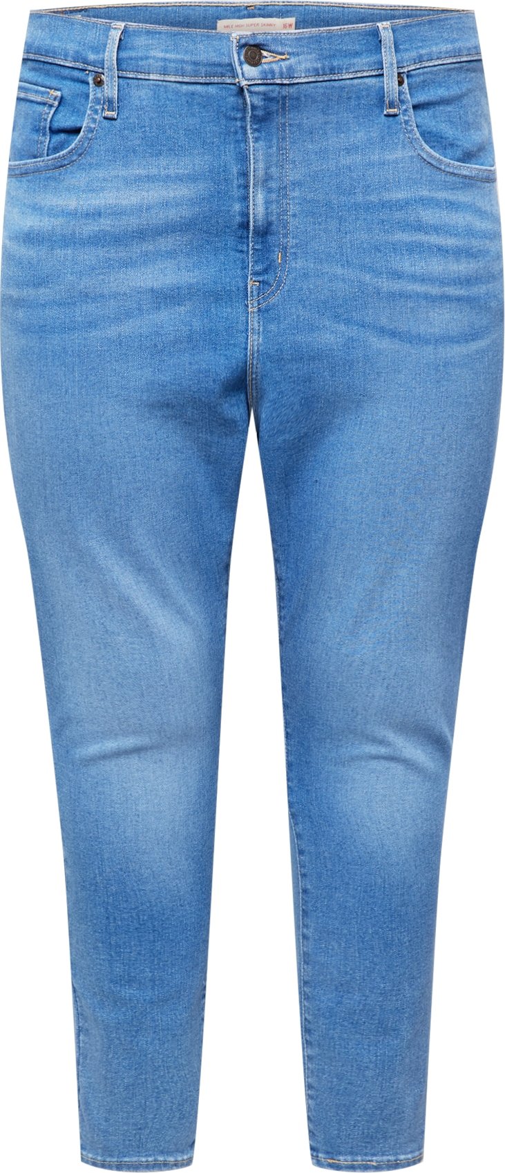 Levi's® Plus Džíny 'PLUS MILE HIGH SS DARK INDIGO - WORN IN' modrá džínovina