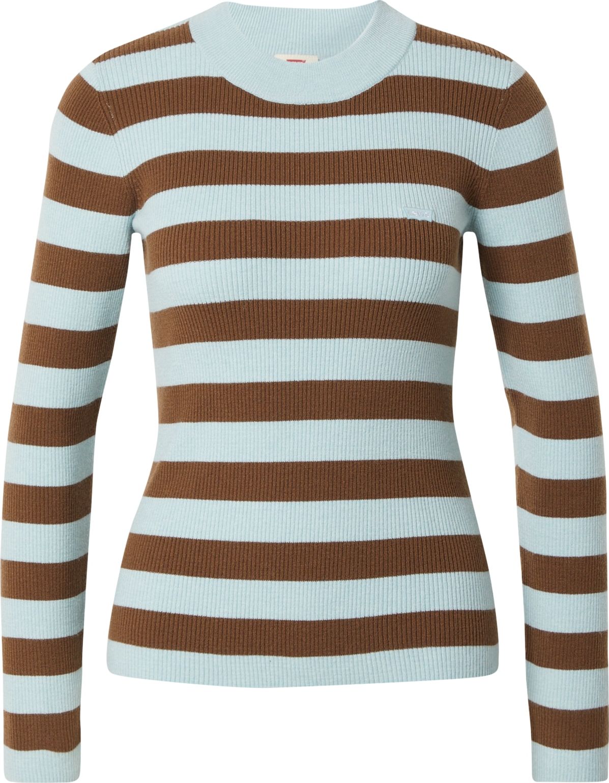 LEVI'S Svetr světlemodrá / hnědá