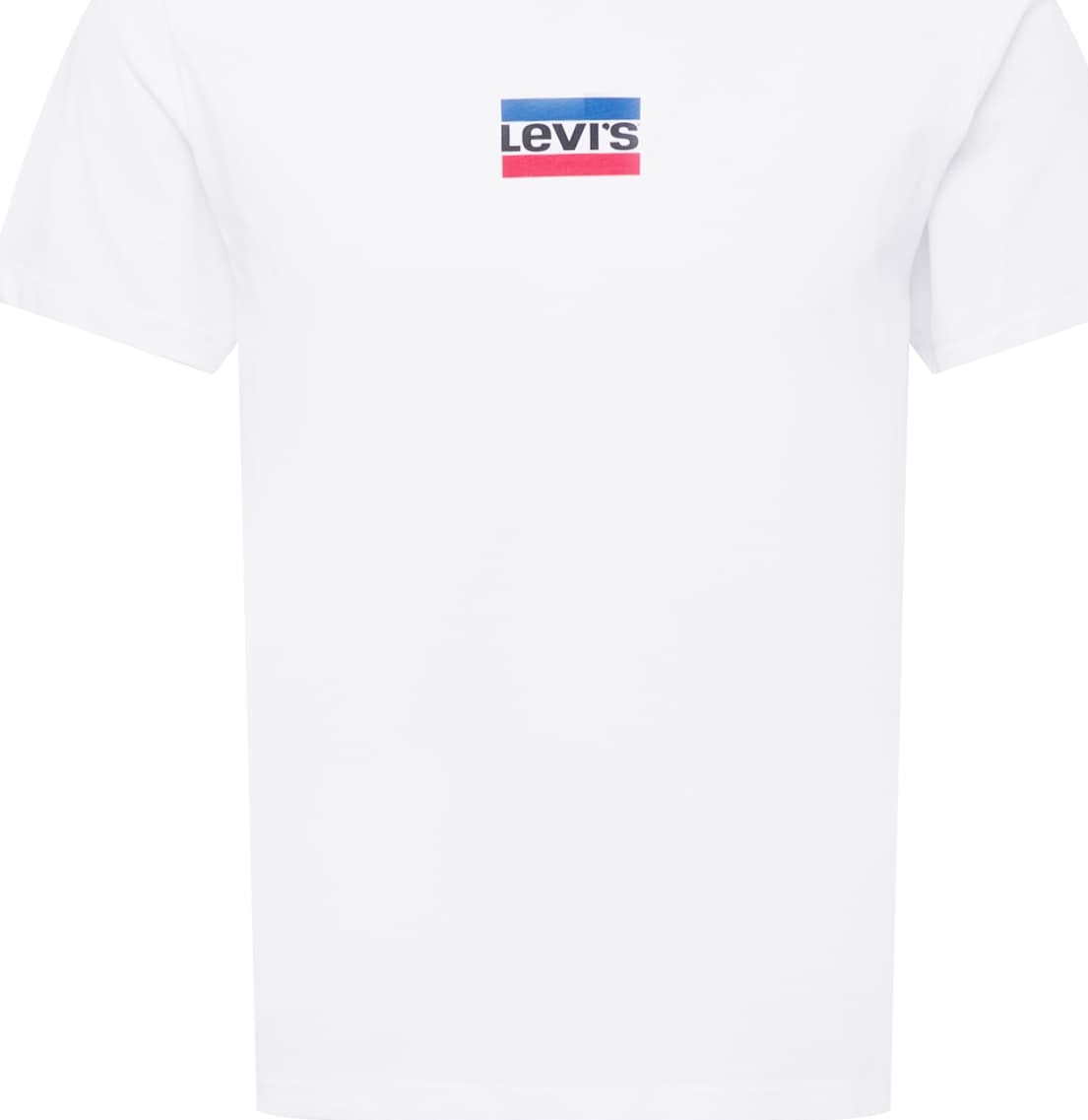 LEVI'S Tričko 'GRAPHIC CREWNECK TEE MULTI-COLOR' modrá / pink / černá / bílá