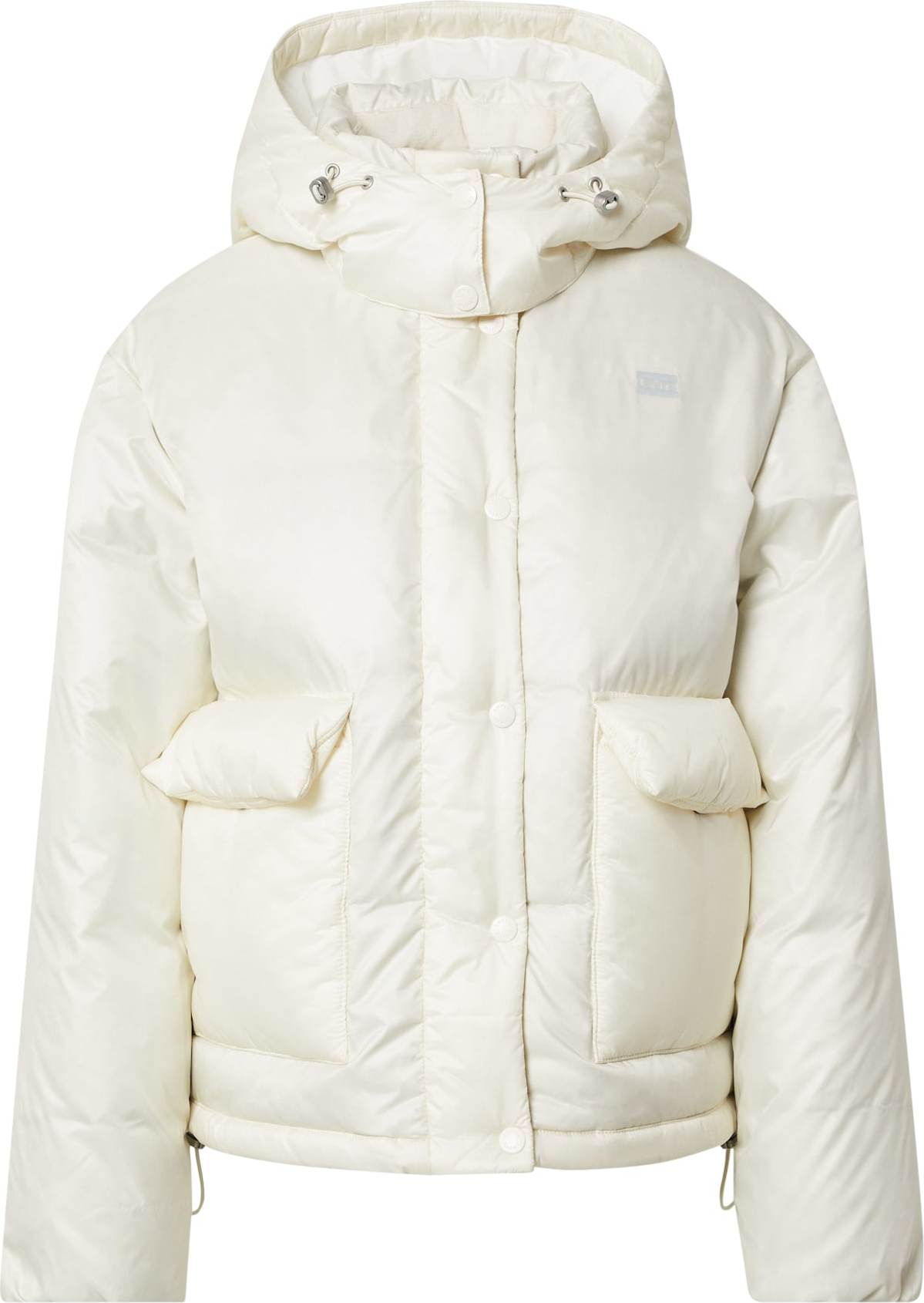 LEVI'S Zimní bunda 'CORE PUFFER SHORTY MULTI-COLOR' přírodní bílá